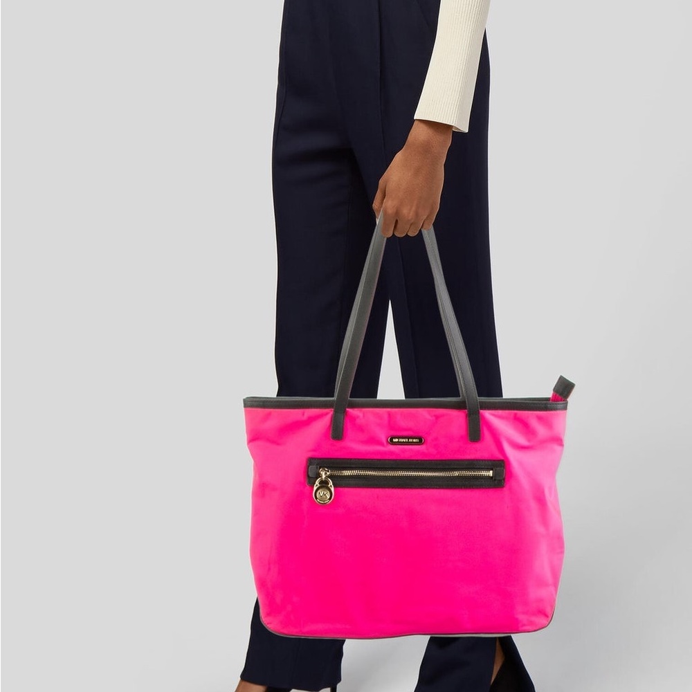 Bright Pink Tote Bag